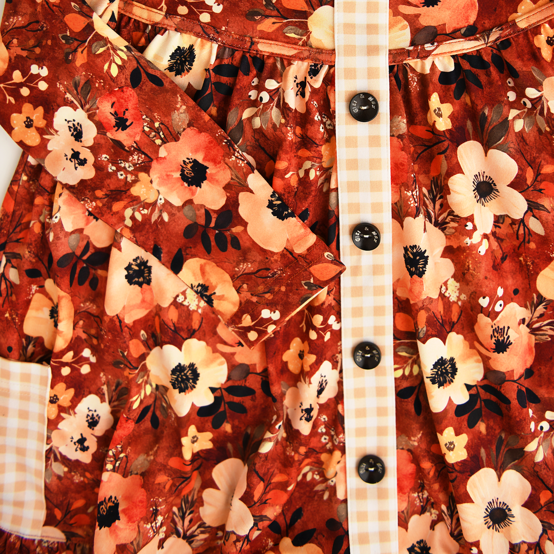 Auburn PEPLUM SET - Gigi and Max