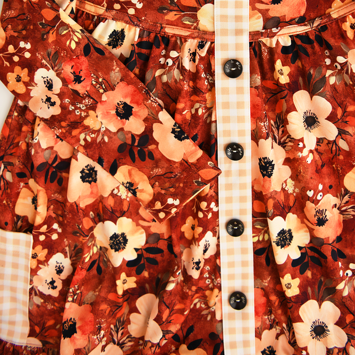 Auburn PEPLUM SET - Gigi and Max