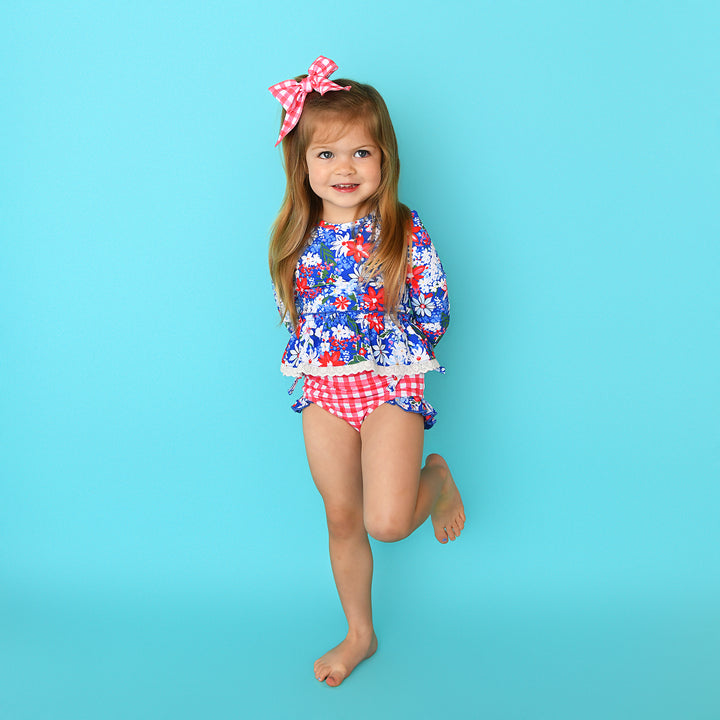 Presley RASH GUARD TWO PIECE SWIM SET - Gigi and Max