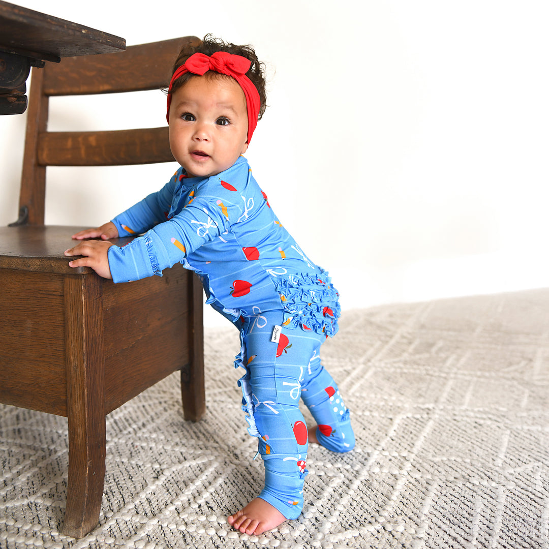 Quinn Apple RUFFLE ZIP - Gigi and Max