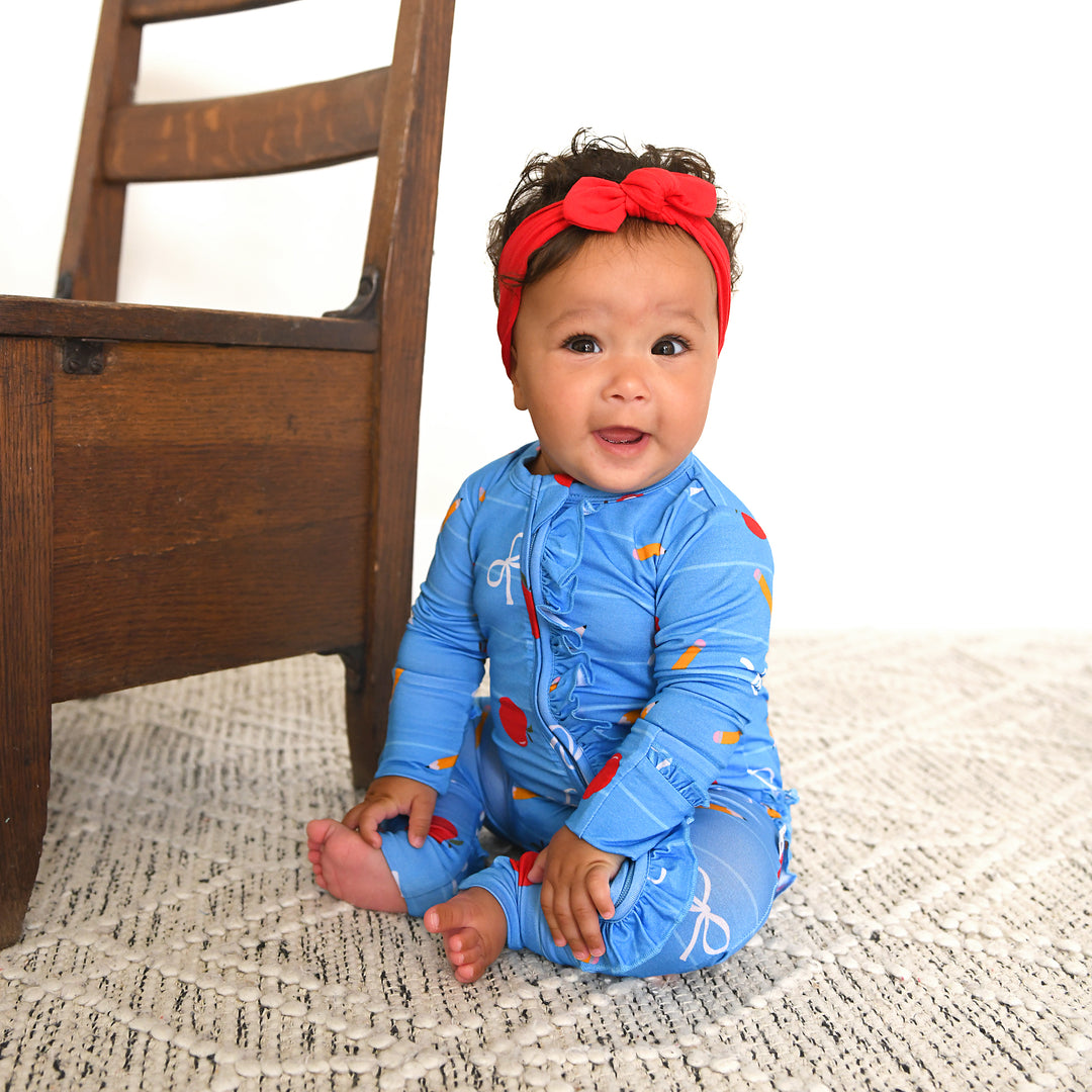 Quinn Apple RUFFLE ZIP - Gigi and Max