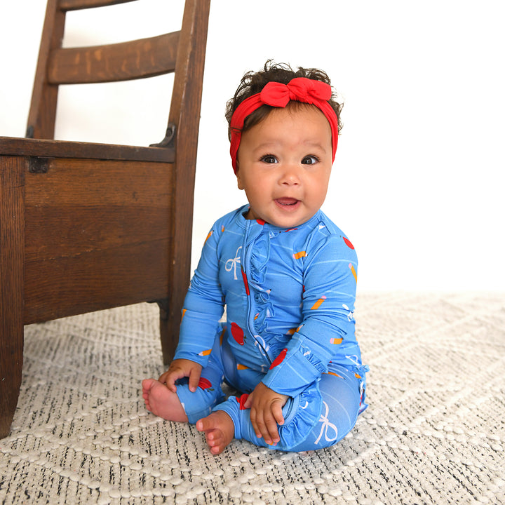 Quinn Apple RUFFLE ZIP - Gigi and Max