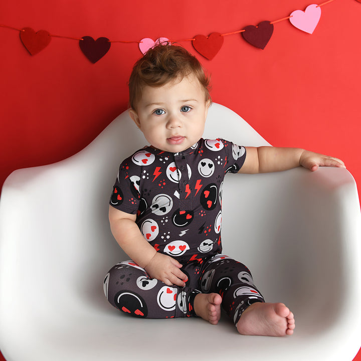 Reid HENLEY ROMPER - Gigi and Max