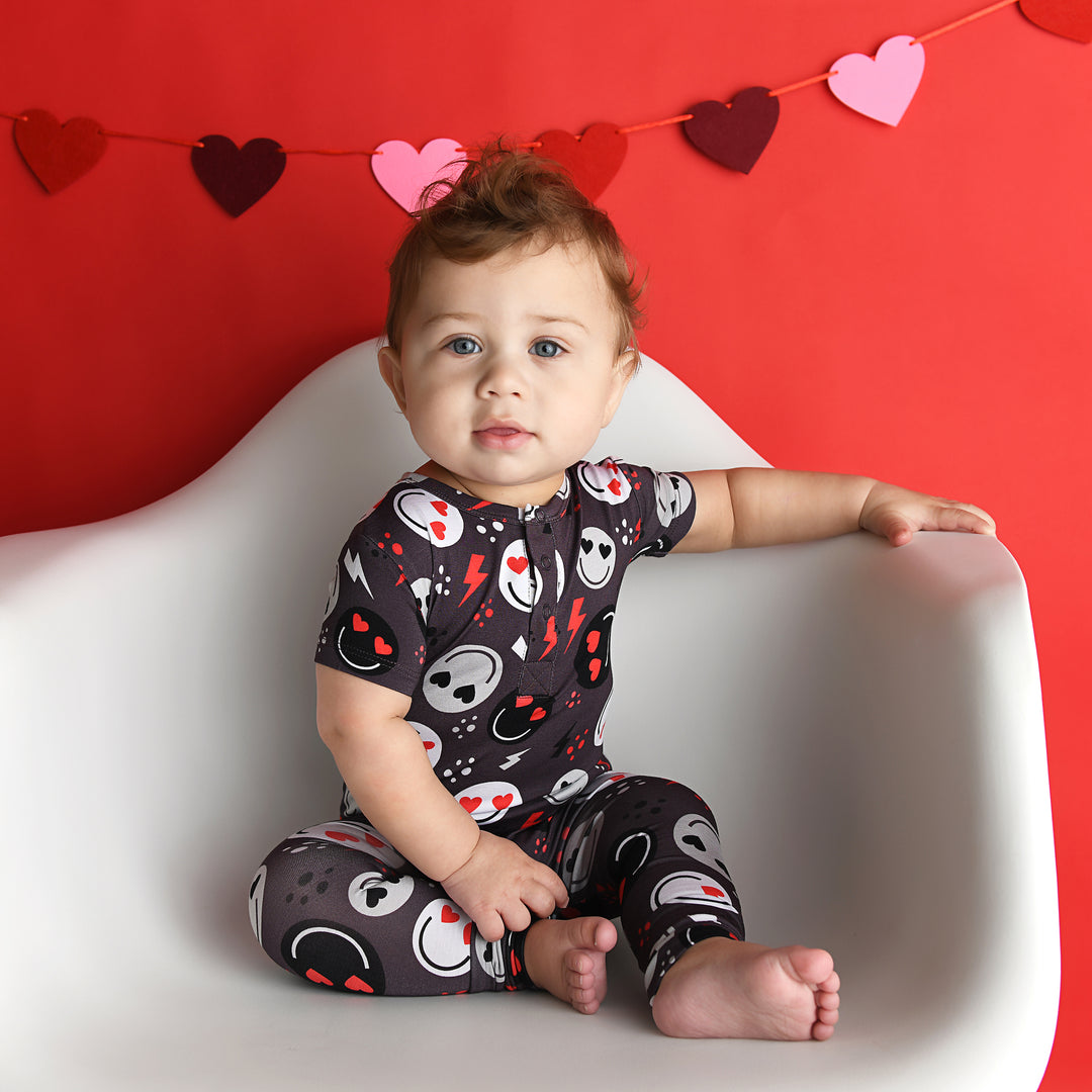 Reid HENLEY ROMPER - Gigi and Max