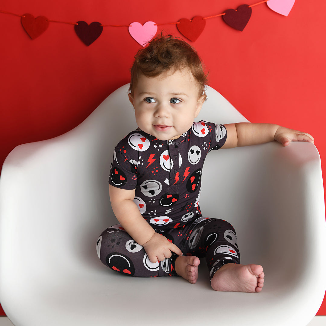 Reid HENLEY ROMPER - Gigi and Max