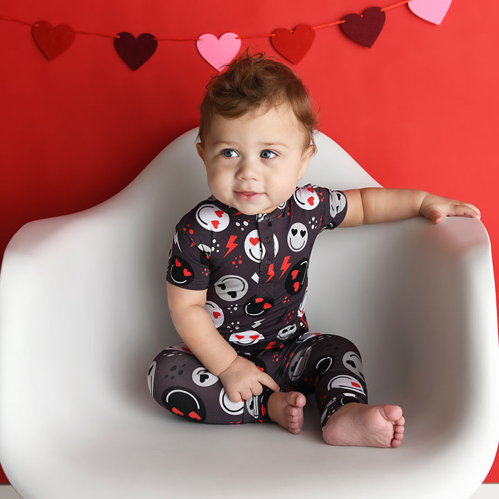 Reid HENLEY ROMPER - Gigi and Max