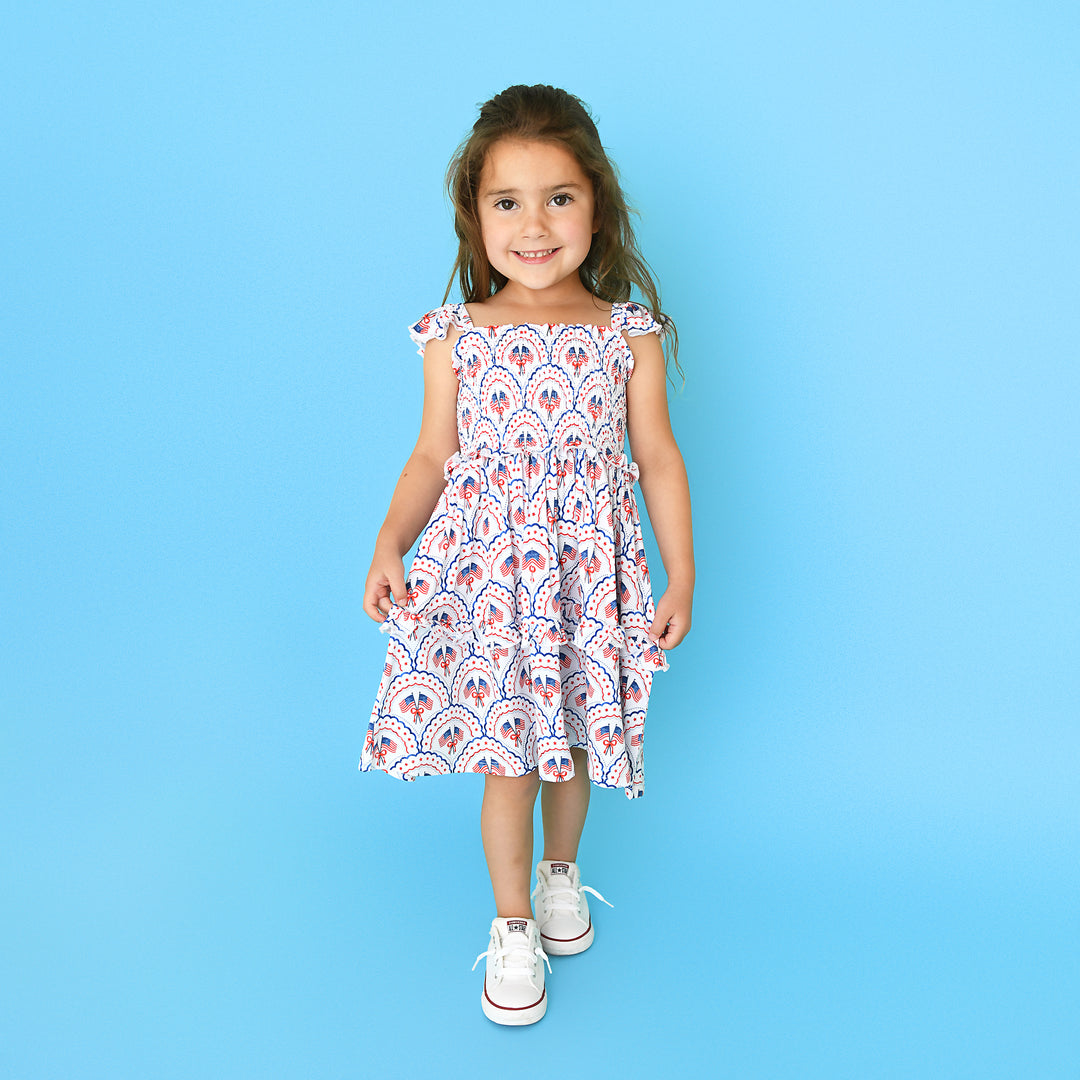 Remy SMOCKED DRESS - Gigi and Max