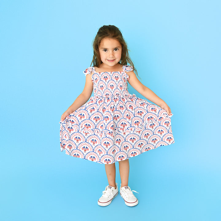 Remy SMOCKED DRESS - Gigi and Max
