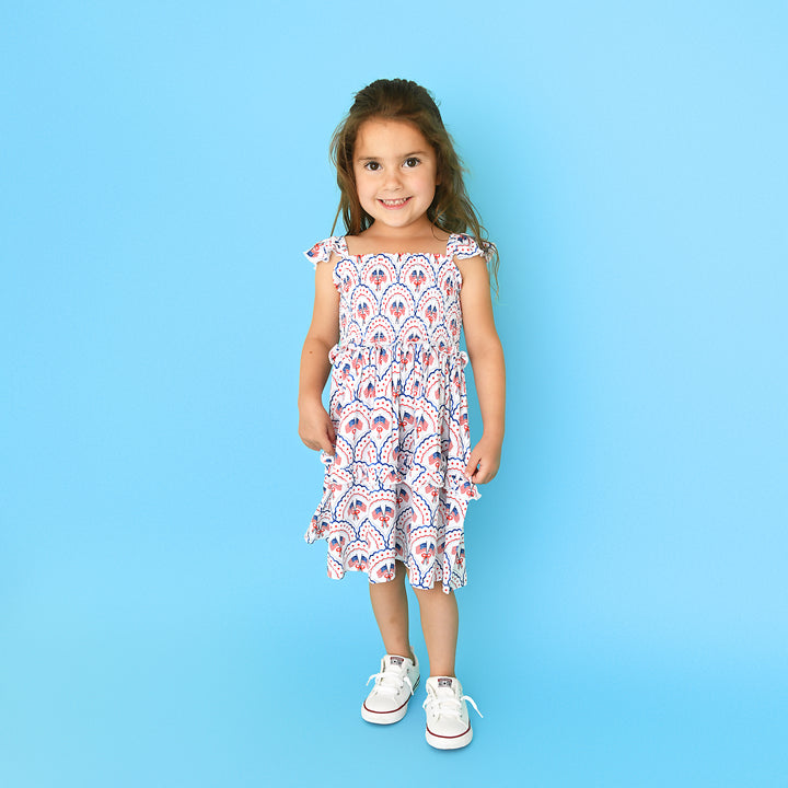 Remy SMOCKED DRESS - Gigi and Max