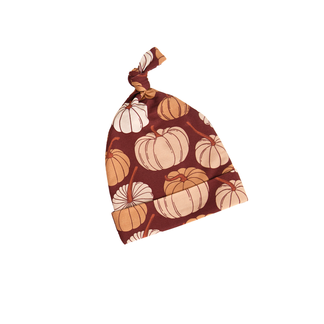 Salem Pumpkin KNOT HAT - Gigi and Max
