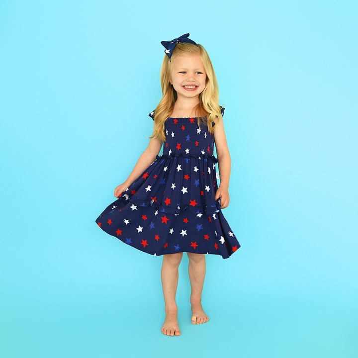 Sam SMOCKED DRESS - Gigi and Max