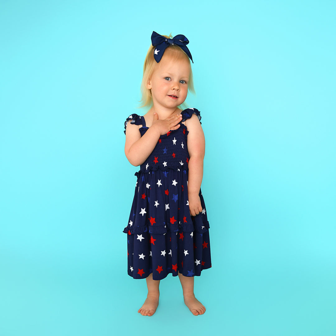 Sam SMOCKED DRESS - Gigi and Max