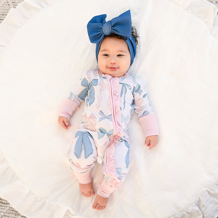 Samantha Bows RUFFLE ZIP