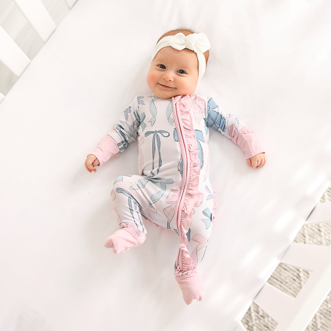 Samantha Bows RUFFLE ZIP