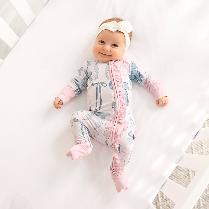 Samantha Bows RUFFLE ZIP