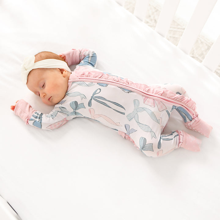 Samantha Bows RUFFLE ZIP