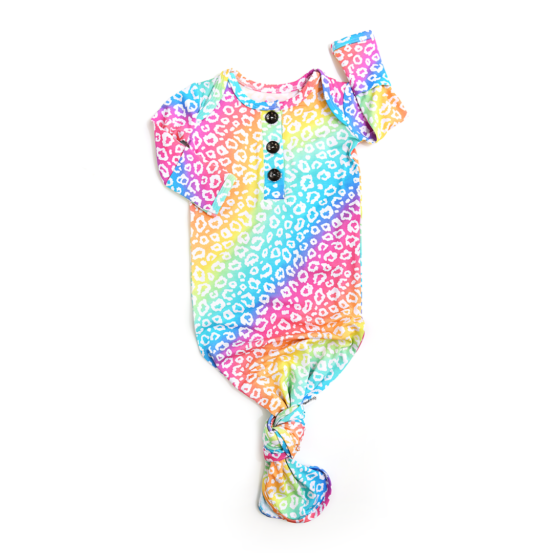 Summer Leopard GOWN - Gigi and Max