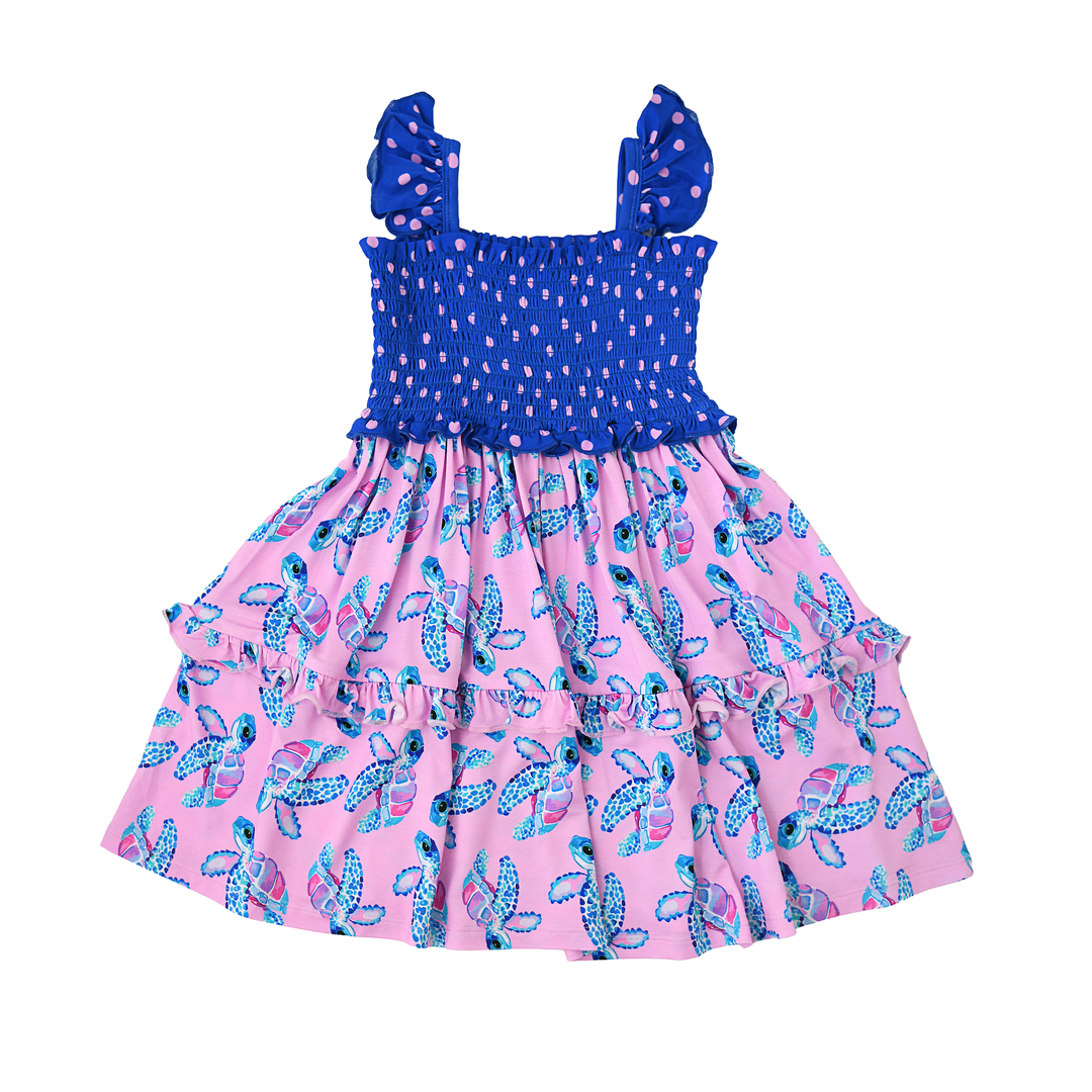 Waverly SMOCKED DRESS - Gigi and Max