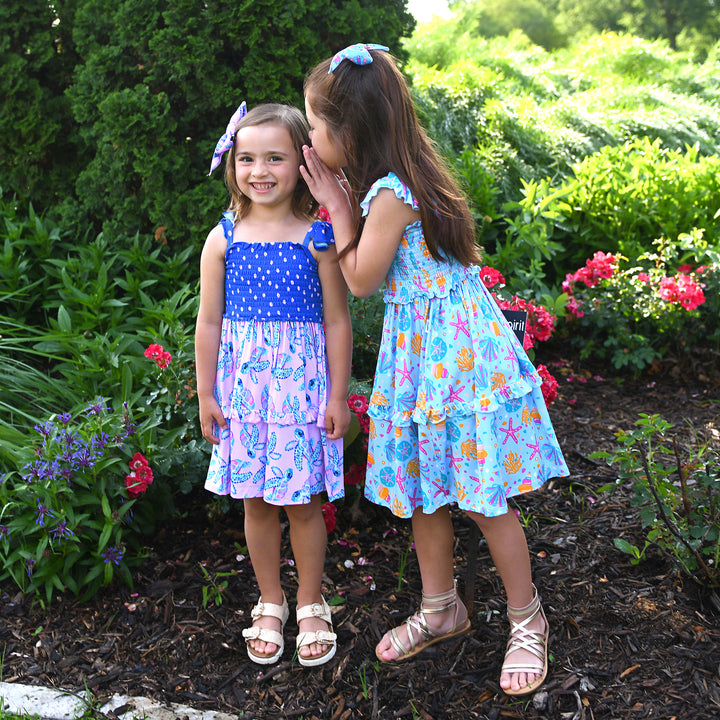 Waverly SMOCKED DRESS - Gigi and Max