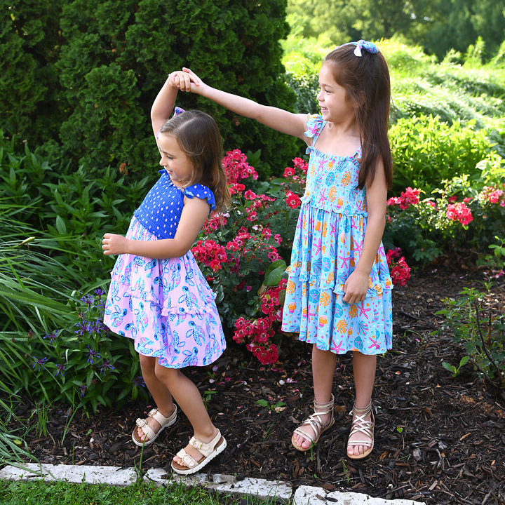 Marina SMOCKED DRESS - Gigi and Max