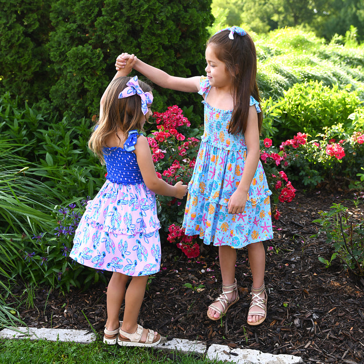 Marina SMOCKED DRESS - Gigi and Max