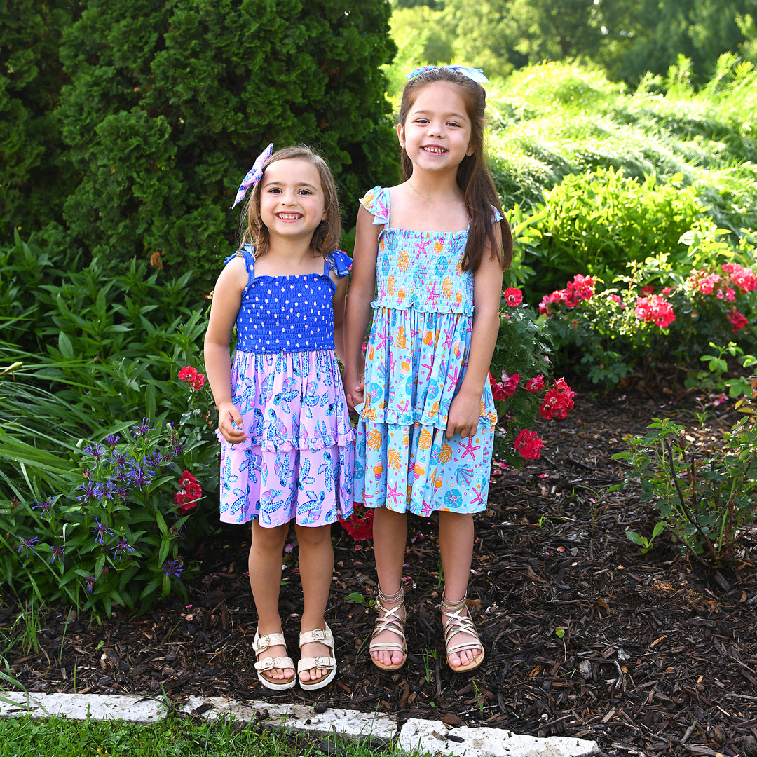Marina SMOCKED DRESS - Gigi and Max