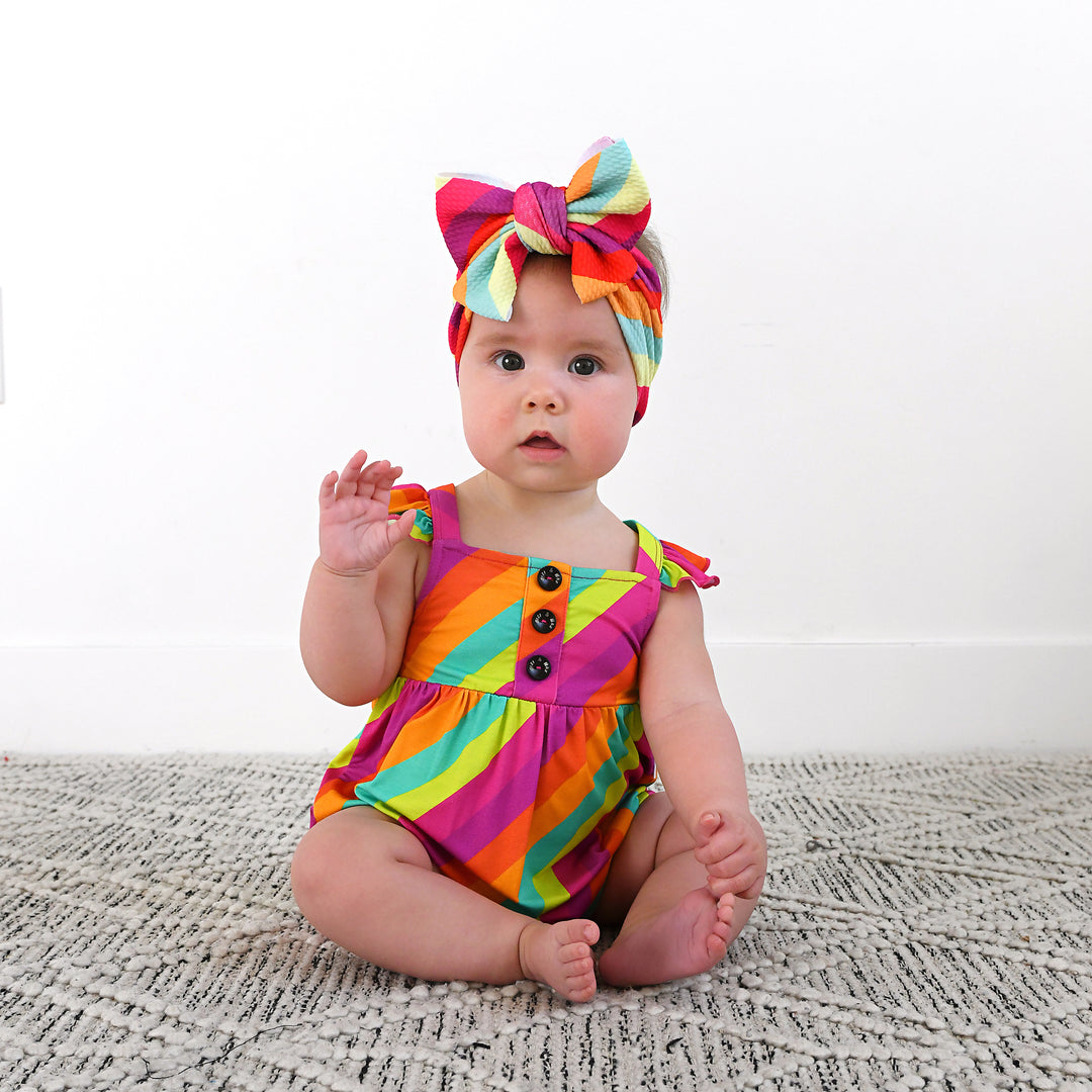 Amanda Stripe HEADWRAP - Gigi and Max