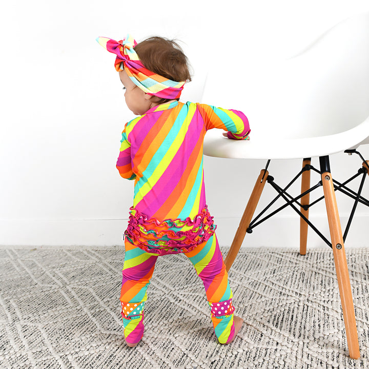 Amanda Stripe HEADWRAP - Gigi and Max