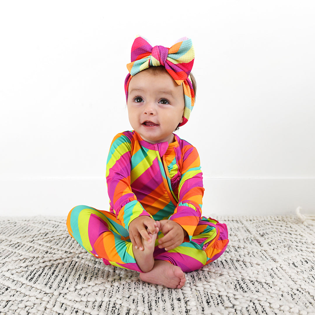 Amanda Stripe HEADWRAP - Gigi and Max