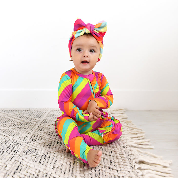 Amanda Stripe HEADWRAP - Gigi and Max