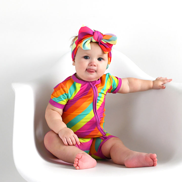 Amanda Stripe HEADWRAP - Gigi and Max