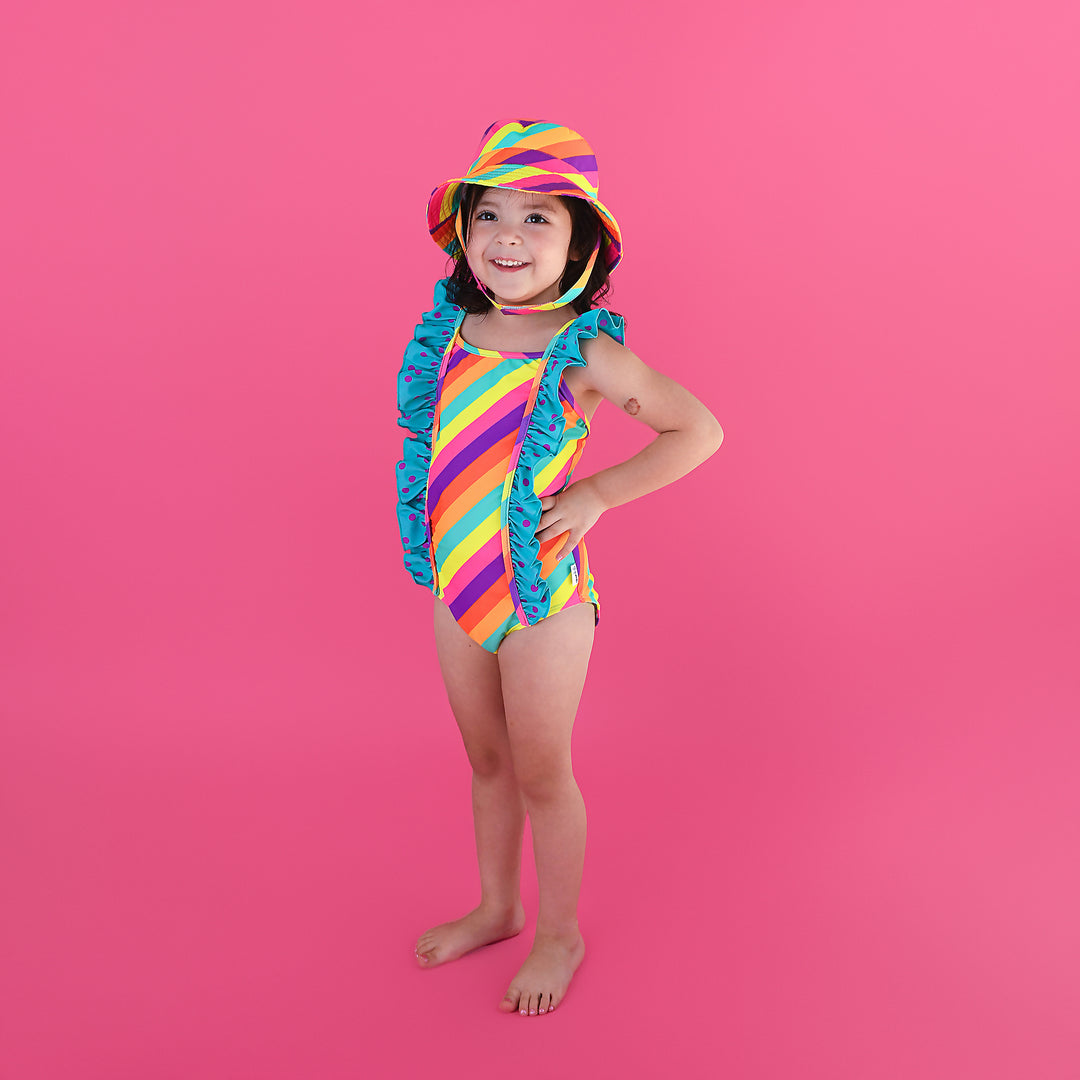 Amanda Stripes TANK ONE PIECE SWIMSUIT - Gigi and Max