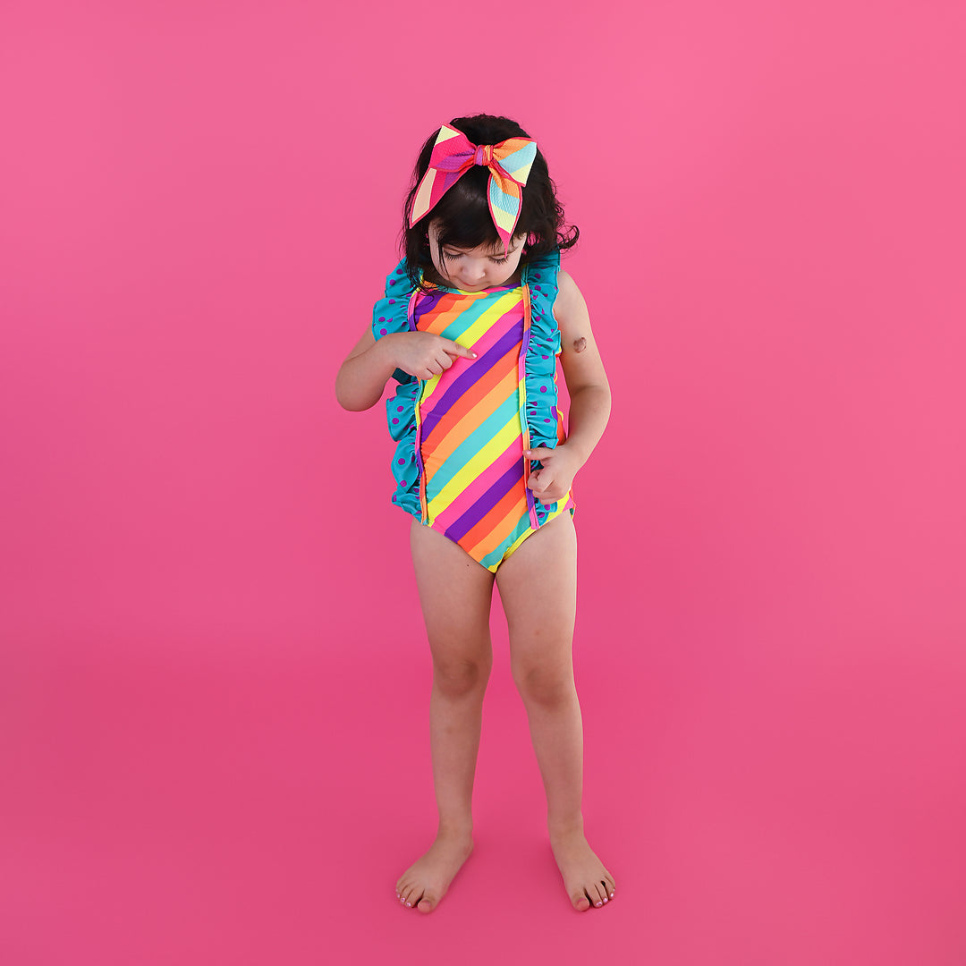 Amanda Stripes TANK ONE PIECE SWIMSUIT - Gigi and Max