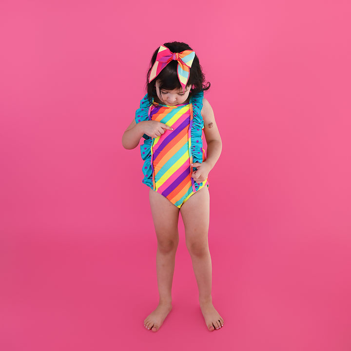 Amanda Stripes TANK ONE PIECE SWIMSUIT - Gigi and Max