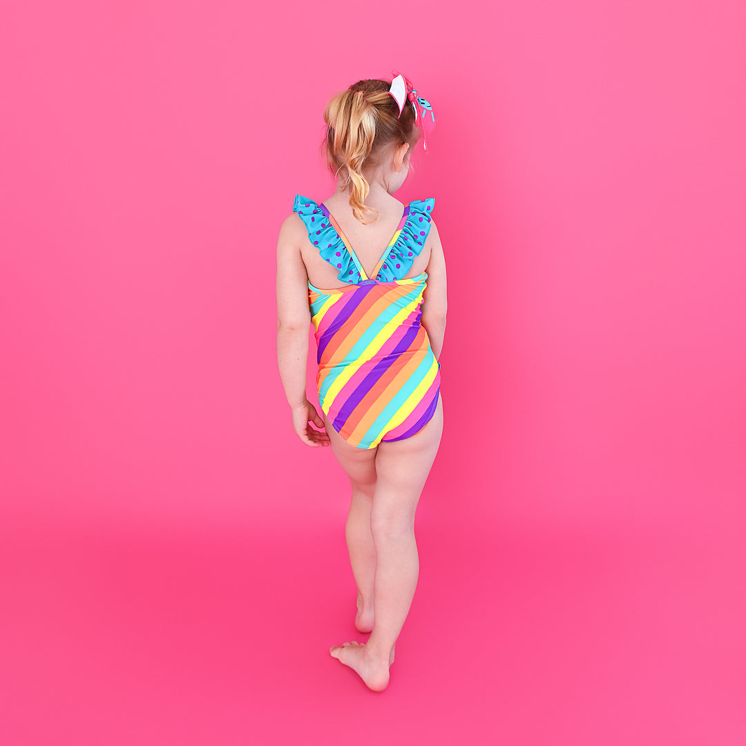 Amanda Stripes TANK ONE PIECE SWIMSUIT - Gigi and Max