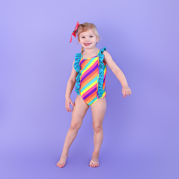 Amanda Stripes TANK ONE PIECE SWIMSUIT - Gigi and Max