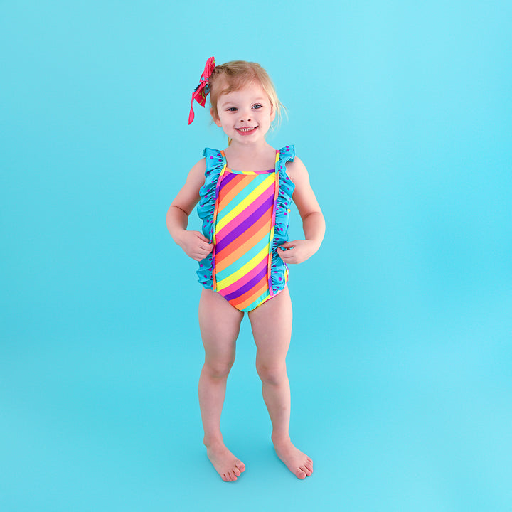 Amanda Stripe CLIP BOW - Gigi and Max