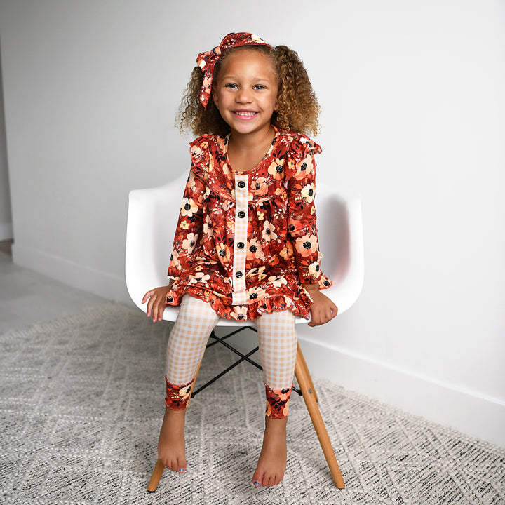 Auburn PEPLUM SET - Gigi and Max