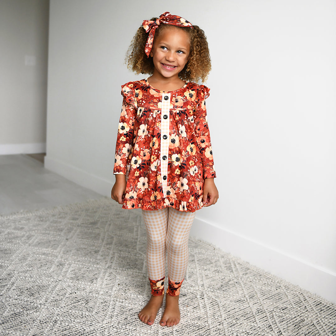 Auburn PEPLUM SET - Gigi and Max