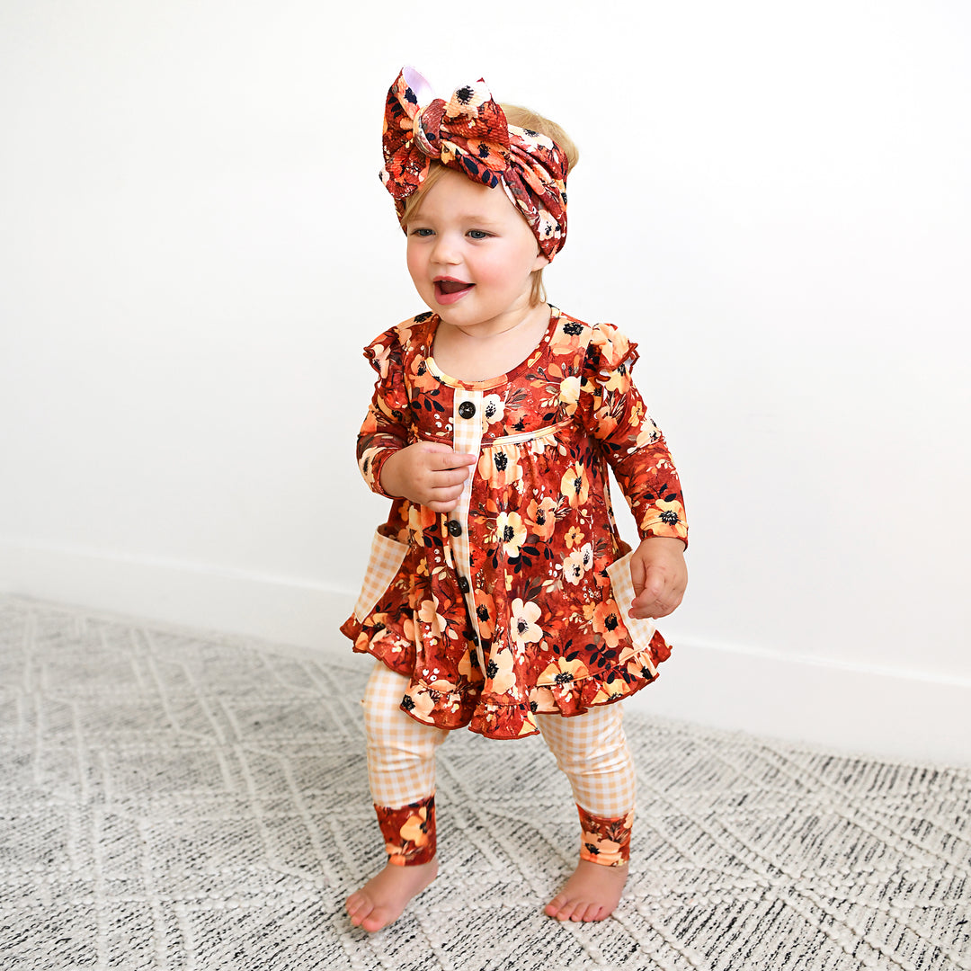 Auburn PEPLUM SET - Gigi and Max