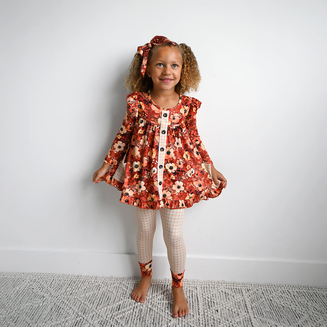 Auburn PEPLUM SET - Gigi and Max