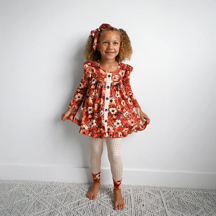 Auburn PEPLUM SET - Gigi and Max