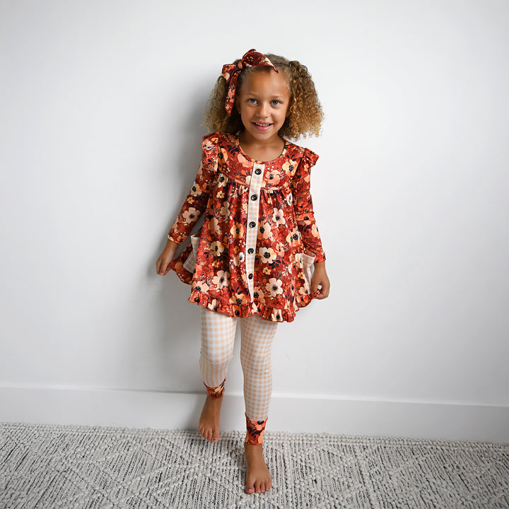 Auburn PEPLUM SET - Gigi and Max