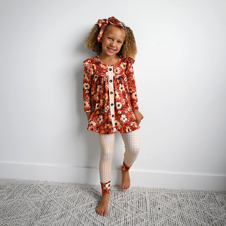Auburn PEPLUM SET - Gigi and Max