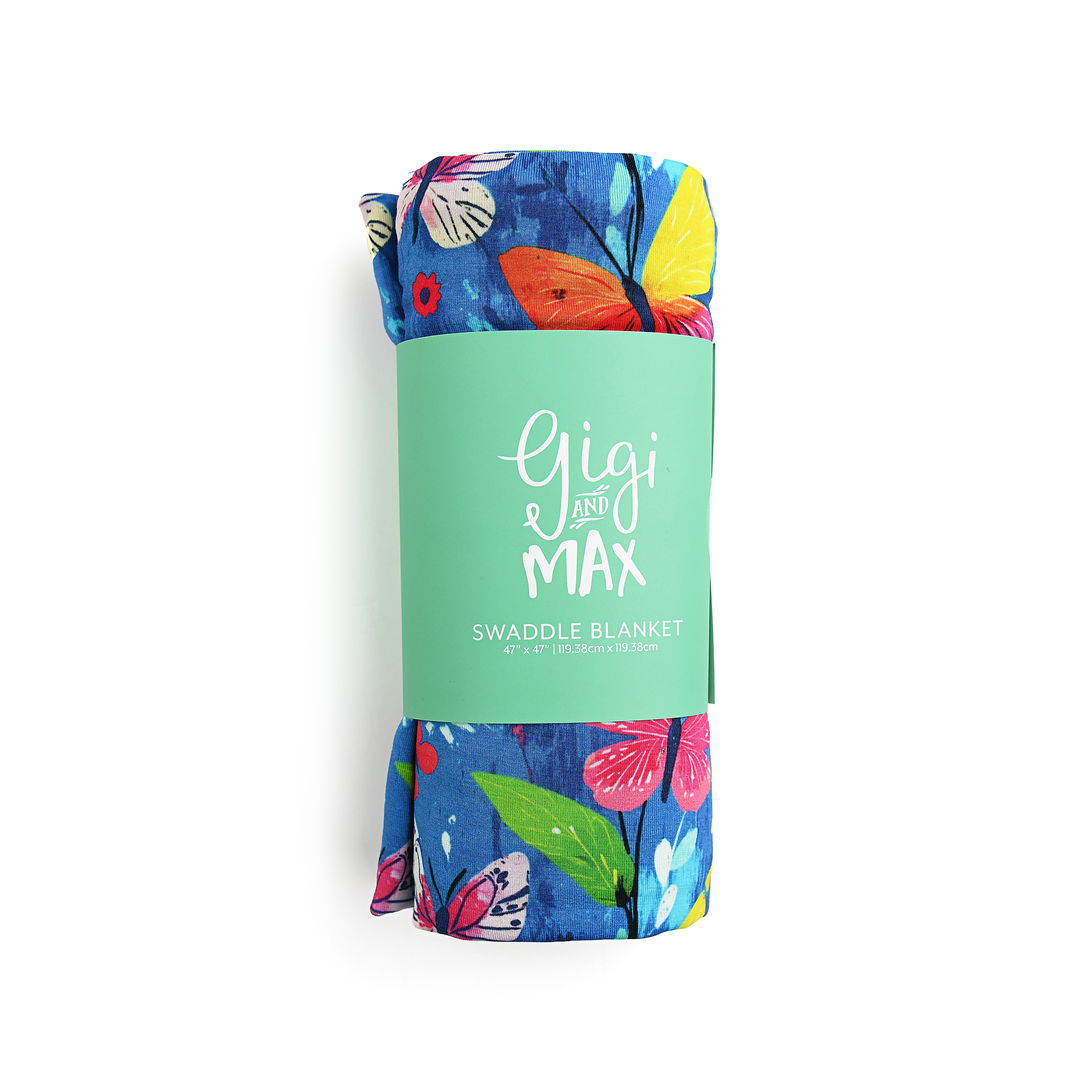 Aurora Butterfly SWADDLE - Gigi and Max