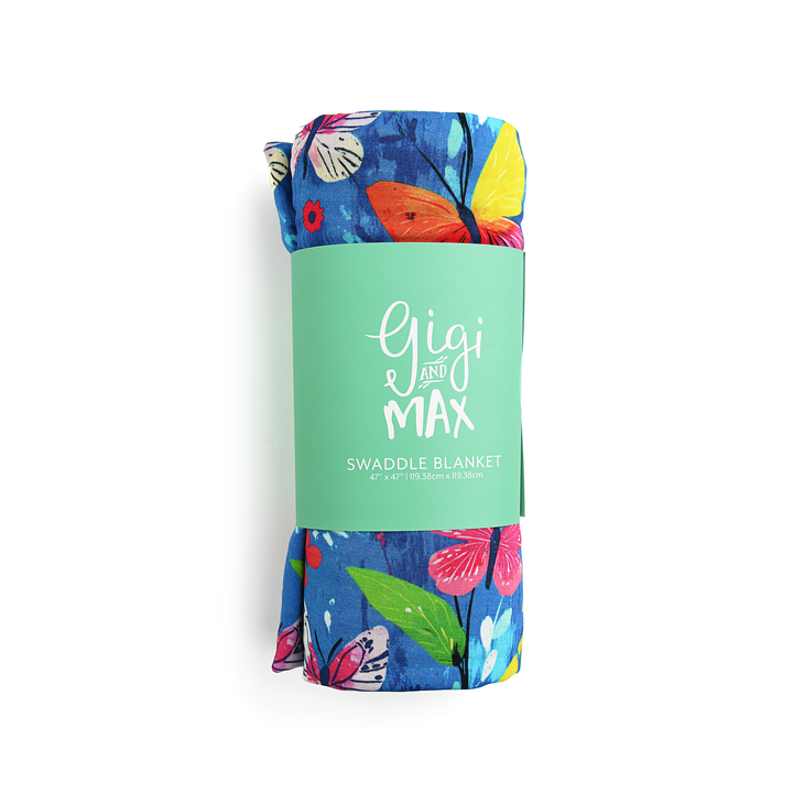 Aurora Butterfly SWADDLE - Gigi and Max