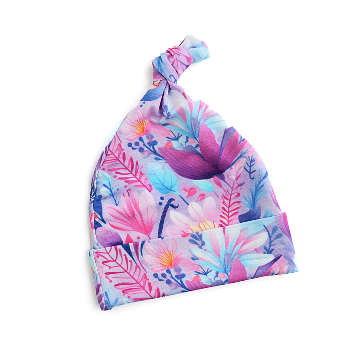 Ayla Floral KNOT HAT - Gigi and Max