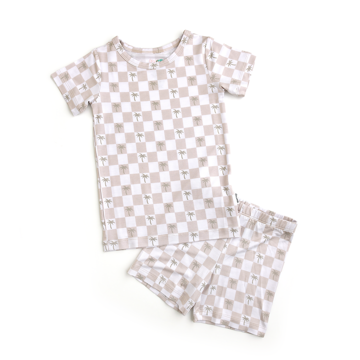 Beau Palm Tree TWO PIECE - SHORTS - Gigi and Max