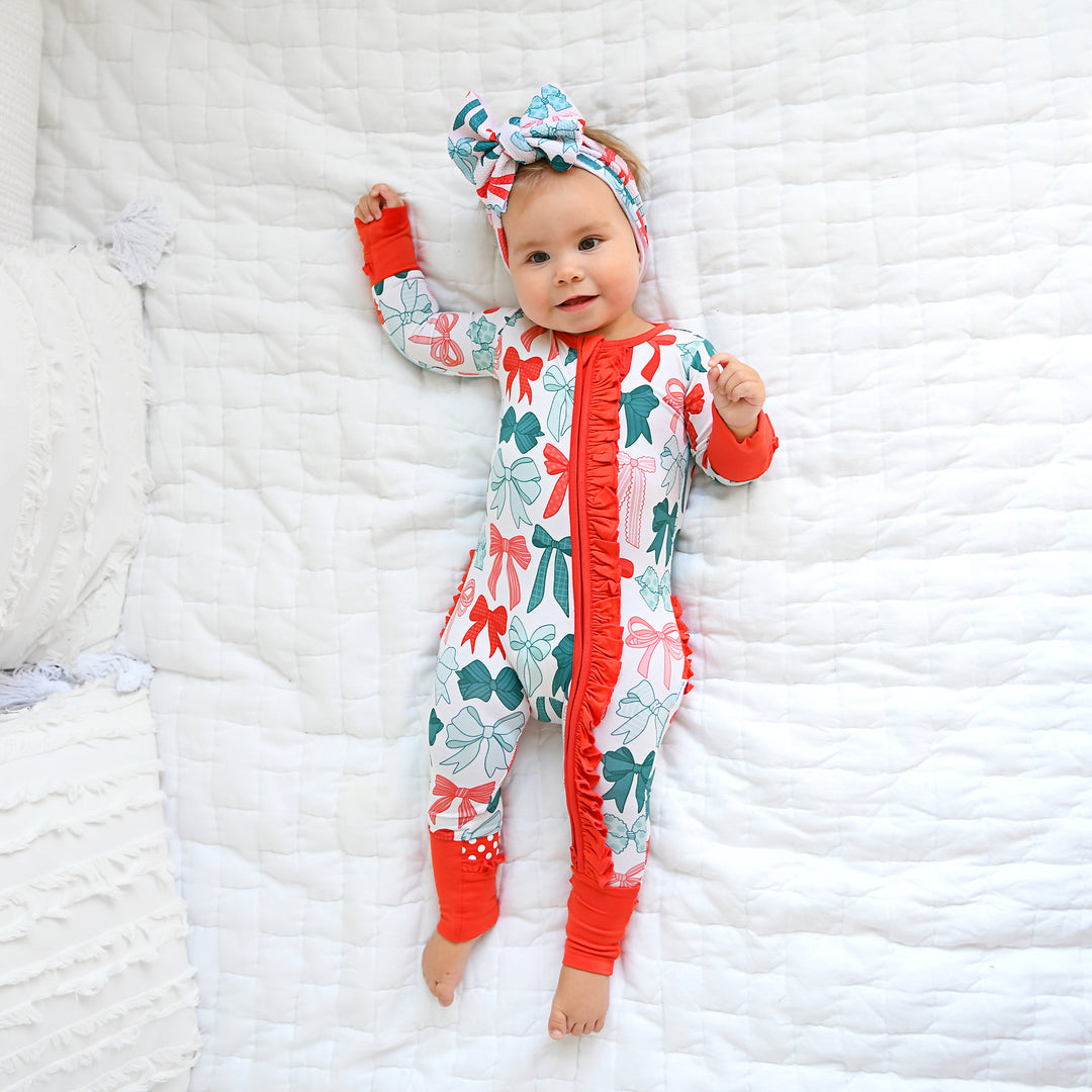 Belle Bows RUFFLE ZIP - Gigi and Max
