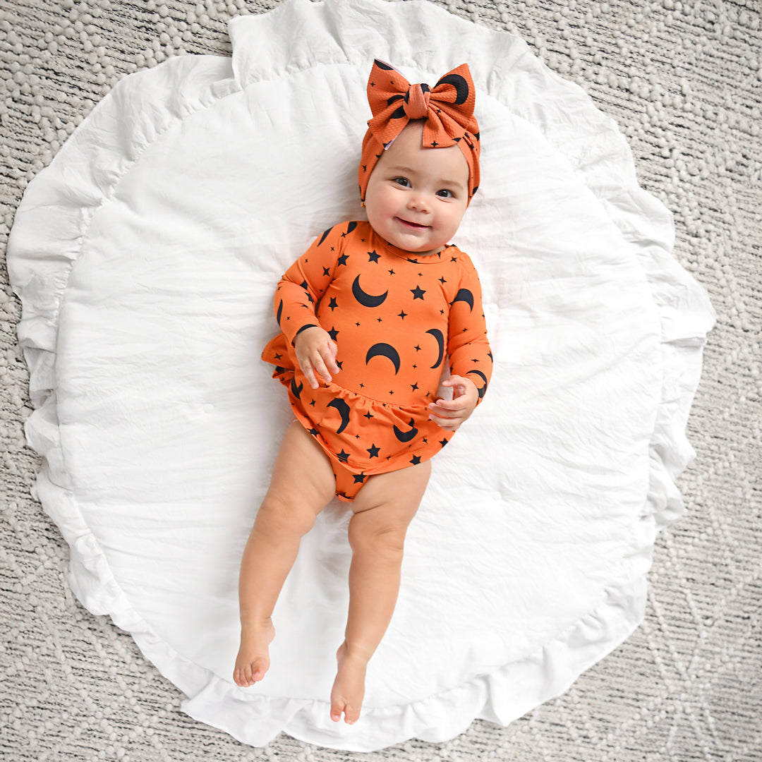 Blaise Orange Moon HEADWRAP - Gigi and Max